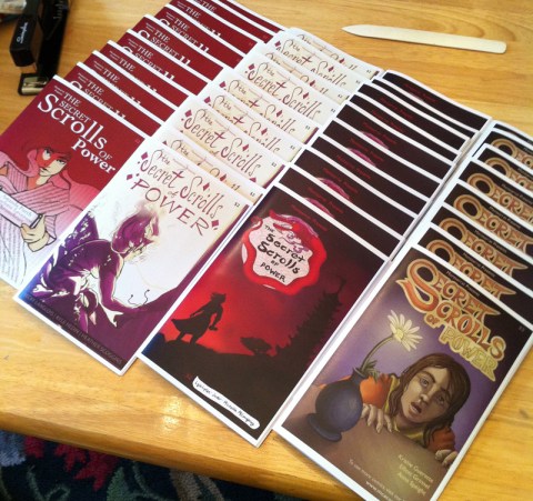 Ashcan/Minicomics for Boston Comic Con