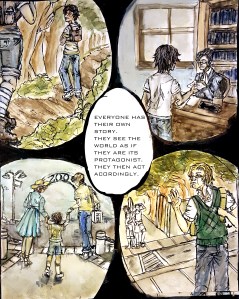 A Nightmare Sized Intrusion - Comic - Ch 0 P1